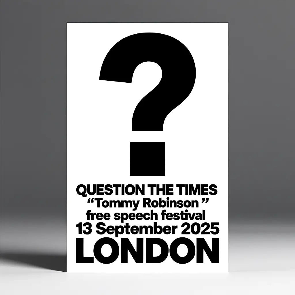 Free speech festival London 13 Sep 2025