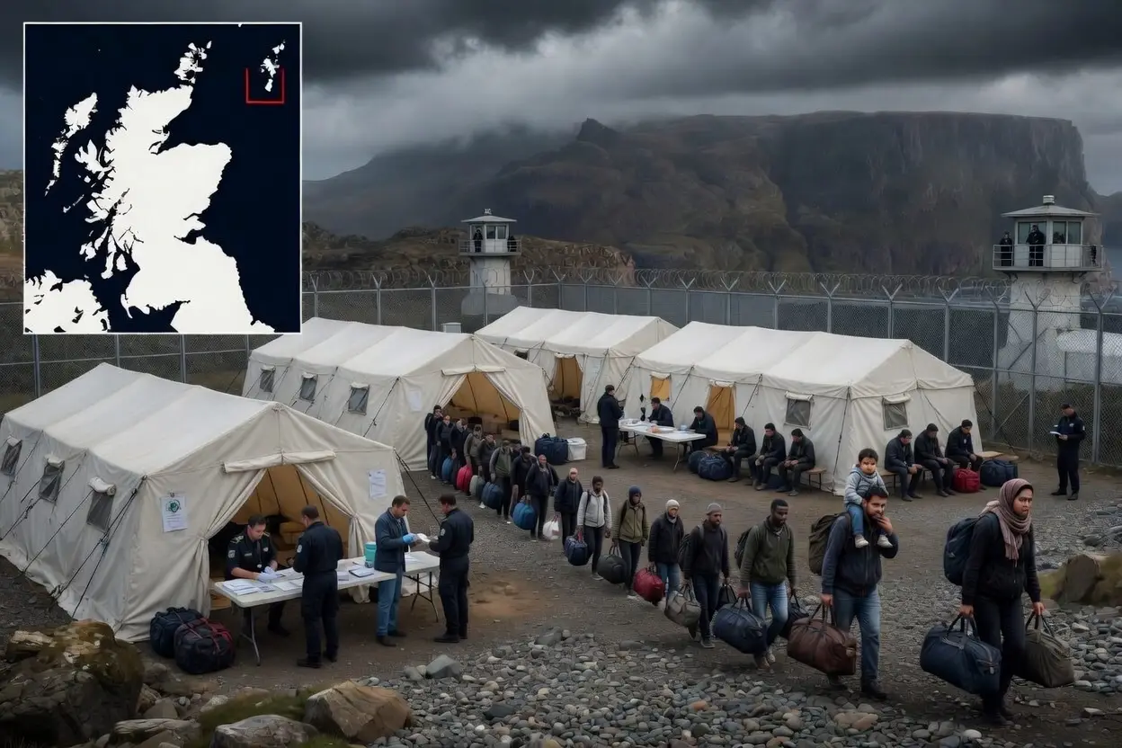 Migrants in detention centres